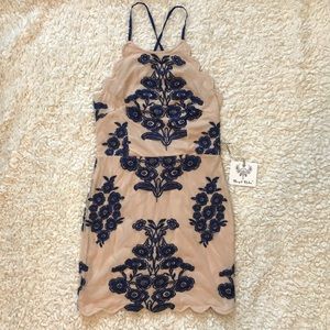  Angel Biba Nude Lace Dress